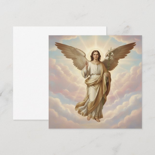Angel Gabriel - Archangel Gabriel Kort (Fram/baksida)