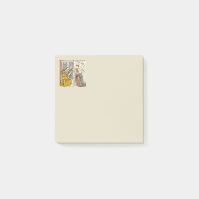 Ängel Gabriel Bebådelsen till Maria  Post-it Block (Framsida)