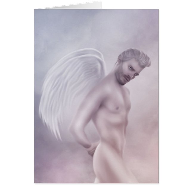 Angel Gabriel Hälsningskort (Framsidan)