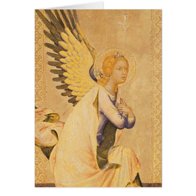 Ängel Gabriel Hälsningskort (Framsidan)