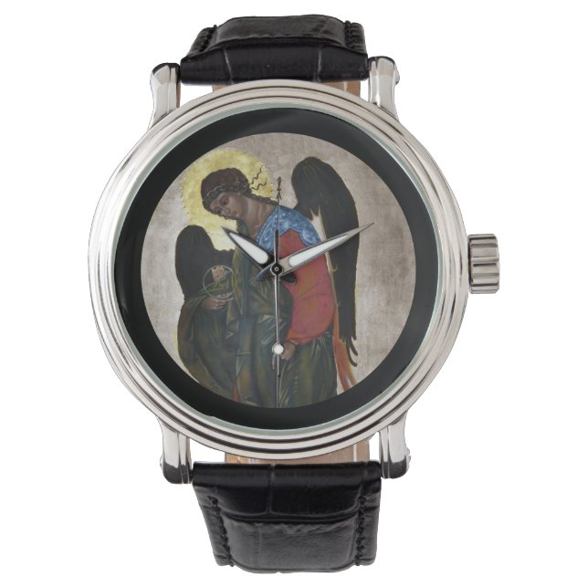 Angel Gabriel Icon Armbandsur (Framsida)