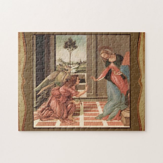 Angel Gabriel och Mary Pussel (Horisontell)