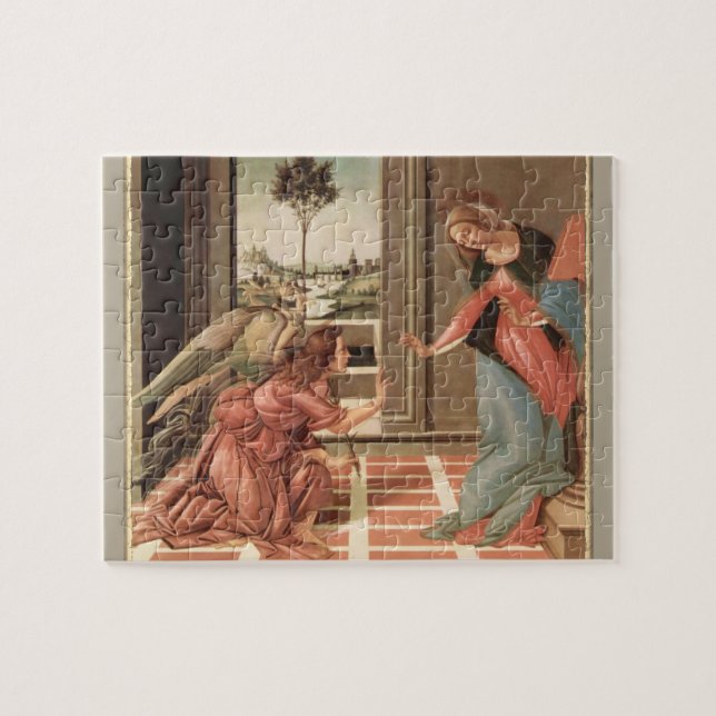 Ängel Gabriel och Mary Pussel (Horisontell)