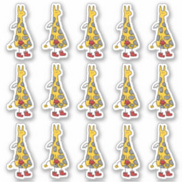 Angel Giraffe Klistermärken