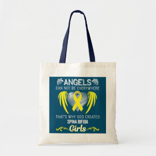 Angel Girl Spina Bifida Awareness Supporter Tygkasse