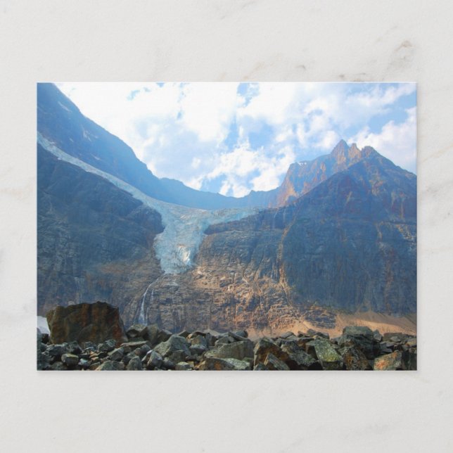Angel Glacier Postcard Vykort (Framsida)