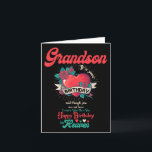 Angel Grandson Grattis på födelsedagen in Heaven M Kort<br><div class="desc">Angel Grandson Grattis på födelsedagen in Heaven Memorial Day Kärlek</div>