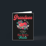 Angel Grandson Grattis på födelsedagen in Heaven M Kort<br><div class="desc">Angel Grandson Grattis på födelsedagen in Heaven Memorial Day Kärlek</div>