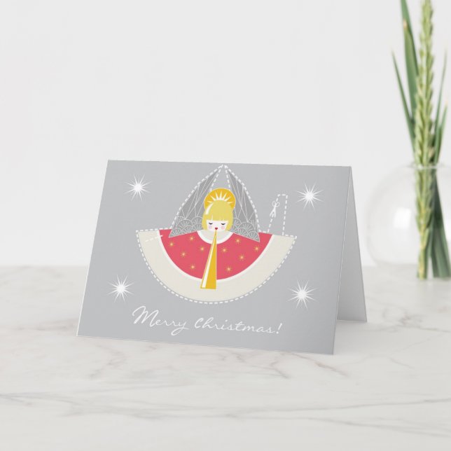 Angel Greeting Card Helgkort (Framsida)
