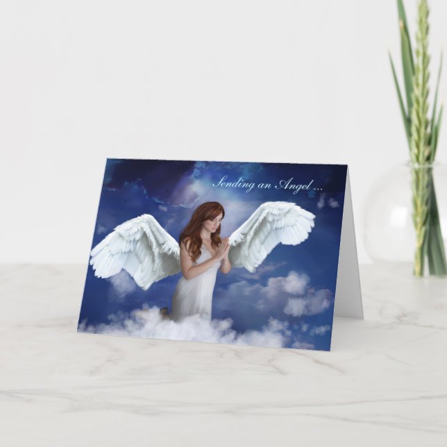 Angel Greeting Card Kort (Framsida)