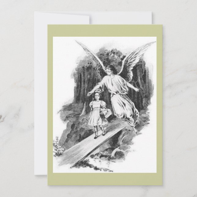 Angel Guarding A Girl Child (Framsida)