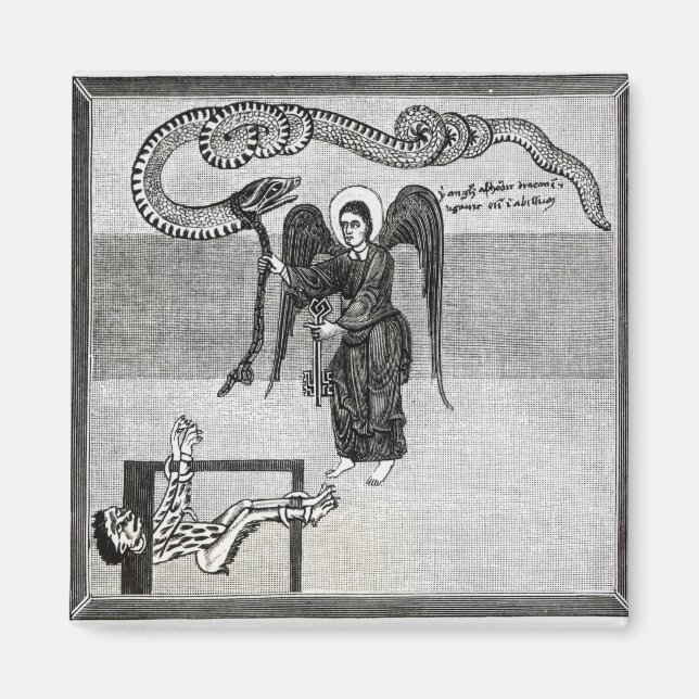 Angel, hålla Nycklarna helvetet Magnet (Framsidan)