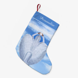 Angel Halo Heavens Andlig jul Helgdag Liten Julstrumpa