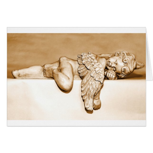 Angel Hälsningskort (Framsidan Horizontal)