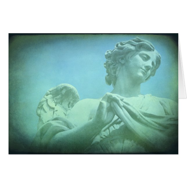 Angel Hälsningskort (Framsidan Horizontal)