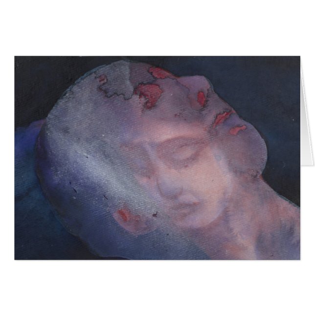 Ängel Hälsningskort (Framsidan Horizontal)