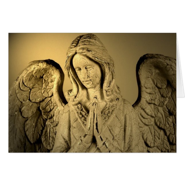 Angel Hälsningskort (Framsidan Horizontal)