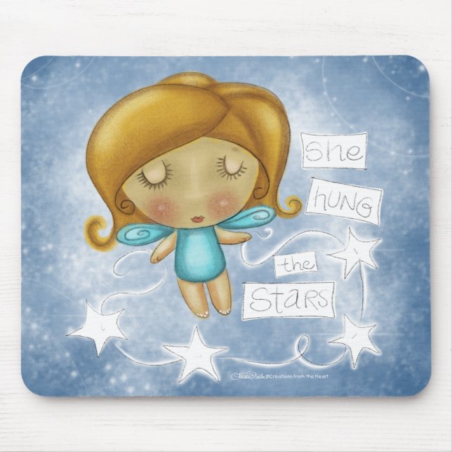 Angel Hangs the Stars Musmatta (Framsidan)