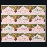 ANGEL HEART RED VAX SEAL Kärlek Peace Joy Presentpapper<br><div class="desc">Elegant,  klassisk och klassisk juldesign med en romantisk påse,  röd vax-försegling,  hjärta och pil på ett antikt brunt stycke som är lämpligt för romantiska förlovningar,  bröllop,  helgdagar,  familj eller professionell använda.</div>