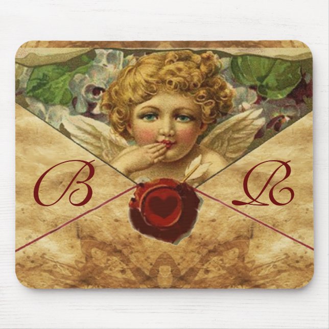 ANGEL HEART RED VAX SEAL PARCHMENT Monogram Musmatta (Framsidan)