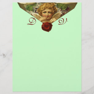 ANGEL HEART VAX SEAL Monogram Grönt