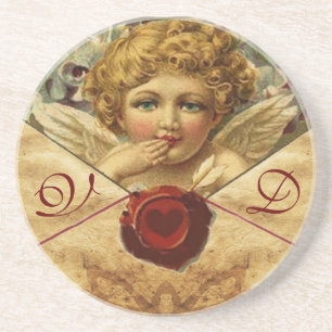 ANGEL HEART VAX SEAL PARCHMENT Monogram Underlägg