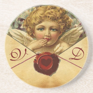 ANGEL HEART VAX SEAL PARCHMENT Monogram Underlägg Sandsten