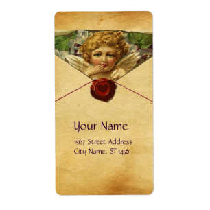 ANGEL HEART VAX SEAL PARCHMENT Valentine Day Fraktsedel