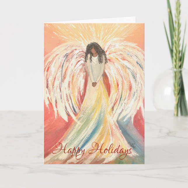 Angel Helgdag Card Kort (Framsida)
