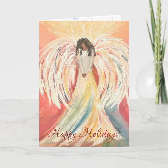 Angel Helgdag Card Kort (Framsida)