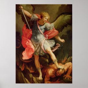 Angel Heliga Archangel St. Michael Poster