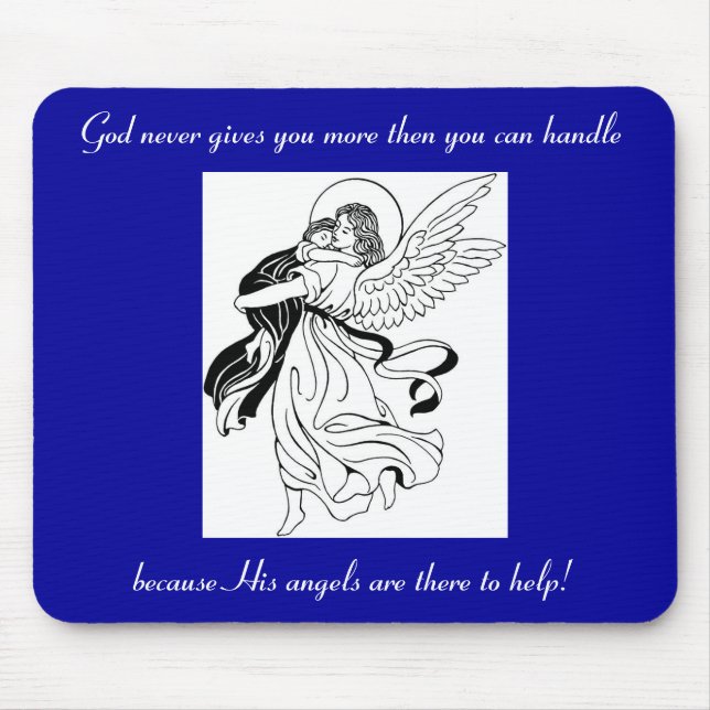 Angel Help Mouse Pad Musmatta (Framsidan)