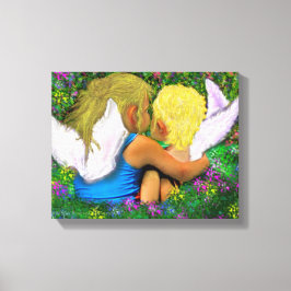 Angel Hugs! Canvastryck