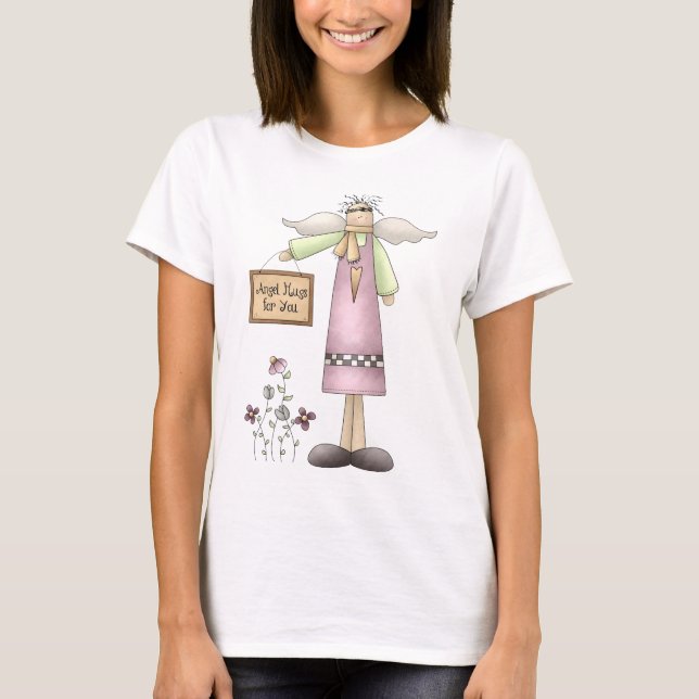 Angel Hugs Shirt Tee (Framsida)