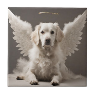 Angel Hund Kakelplatta
