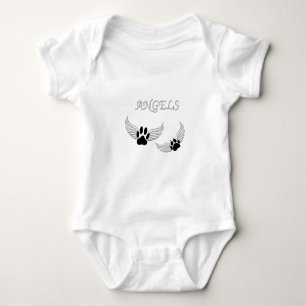 Ängel husdjur klor t shirt