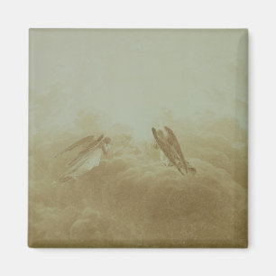 Ängel i bönen, c.1826-34 magnet