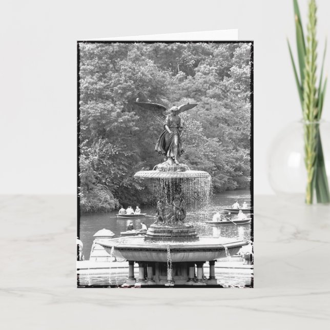 Angel i Central Park Kort (Framsida)