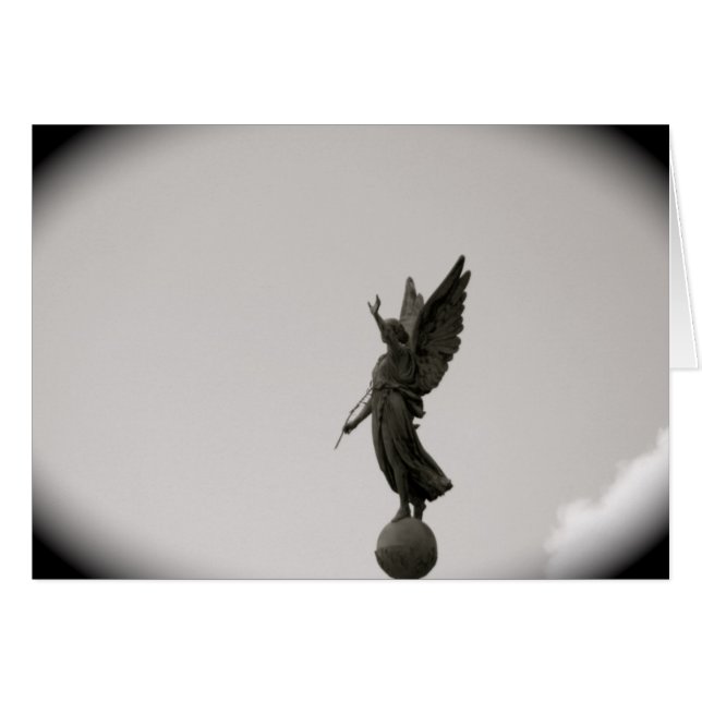 Angel i Danmark Hälsningskort (Framsidan Horizontal)