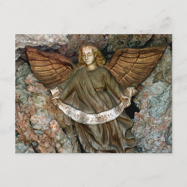 Angel i Grotto Vykort (Framsida)