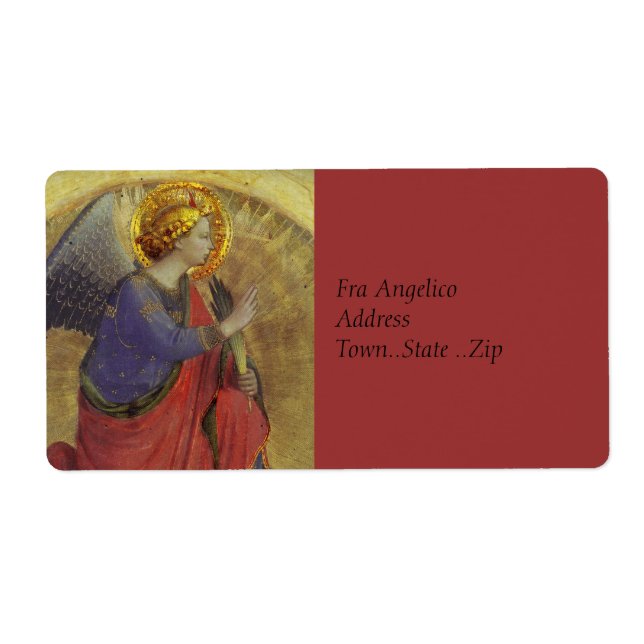 Angel i Guld Fraktsedel (Framsidan)