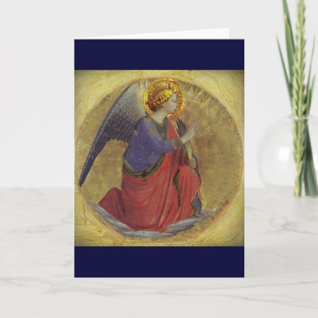 Angel i Guld Helgkort (Framsida)