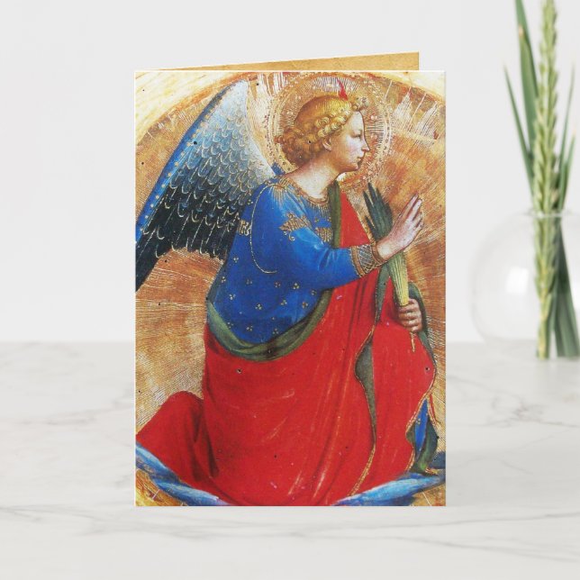 ANGEL I GULD RED OCH BLUE KORT (Framsida)