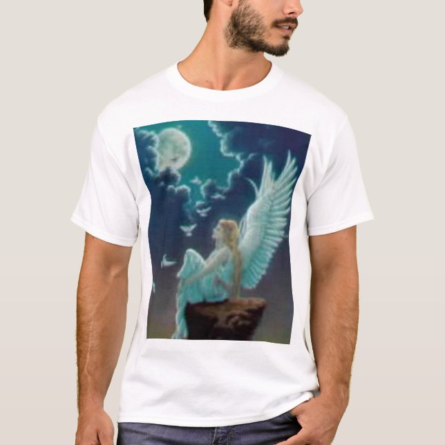 Ängel i natten tee shirt (Framsida)