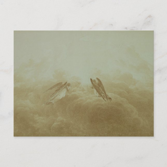 Angel i Prayer, 1826-34 Vykort (Framsida)