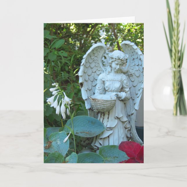 Angel i Springtime - Martha's Vineyard Card Kort (Framsida)