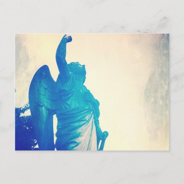 Angel i Storm Vykort (Framsida)