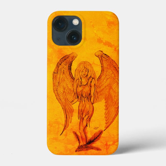 Angel i Tattoo Stil (Baksida)