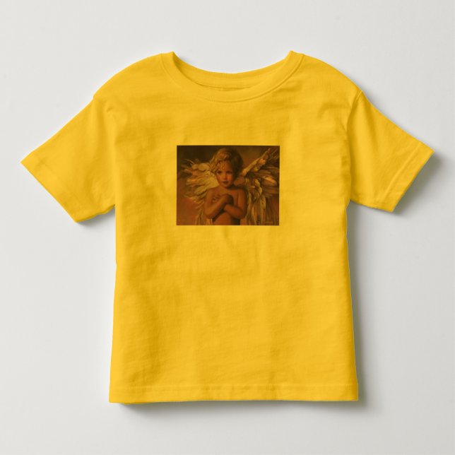 Ängel i utbildning - ungar t-shirt (Framsida)