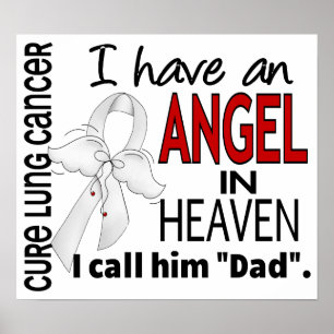Angel in Heaven Pappa Lung Cancer Poster